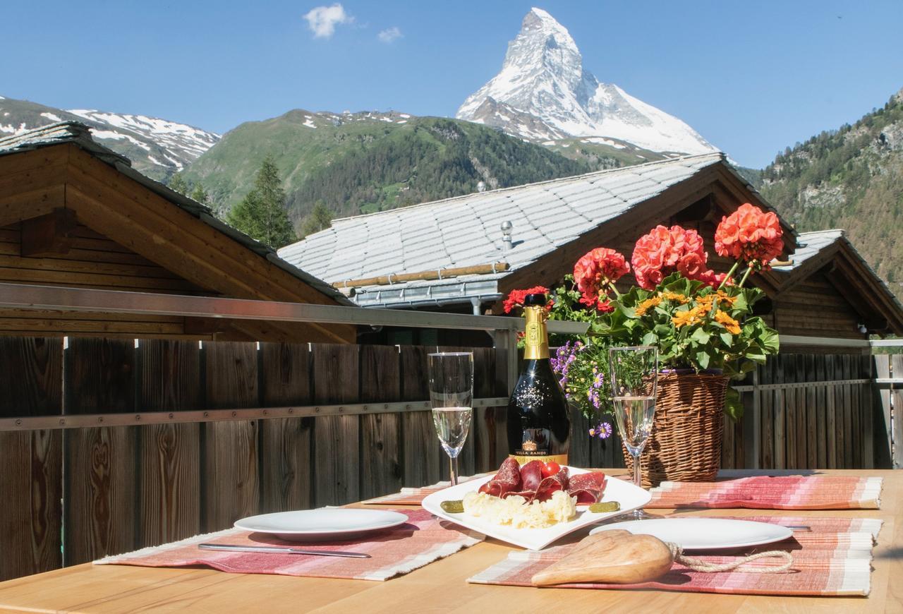 Chalet Herbi Apartamento Zermatt Exterior foto