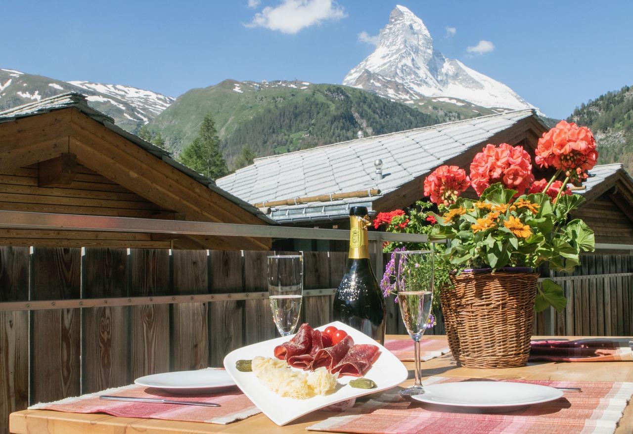 Chalet Herbi Apartamento Zermatt Exterior foto