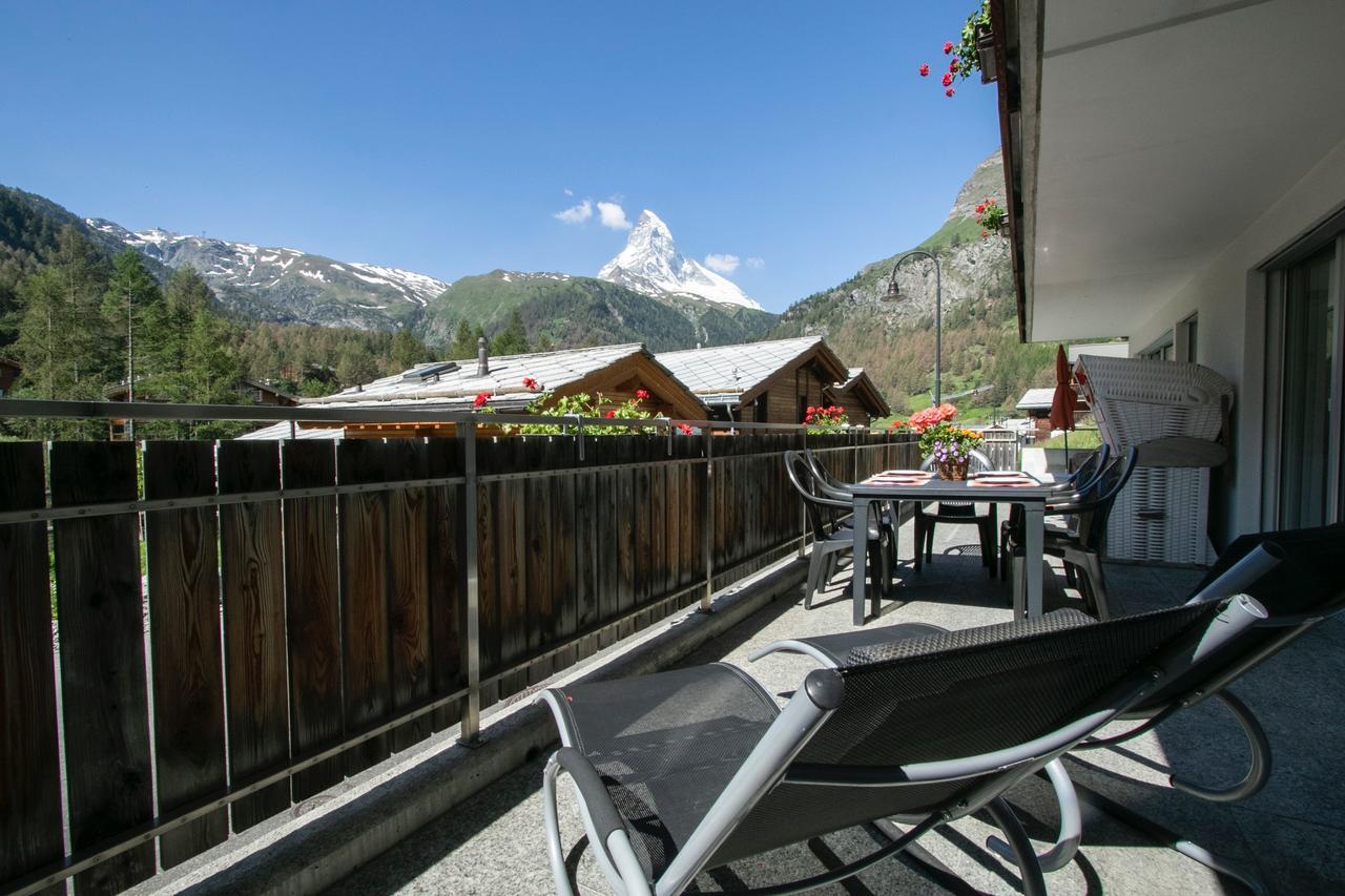 Chalet Herbi Apartamento Zermatt Exterior foto