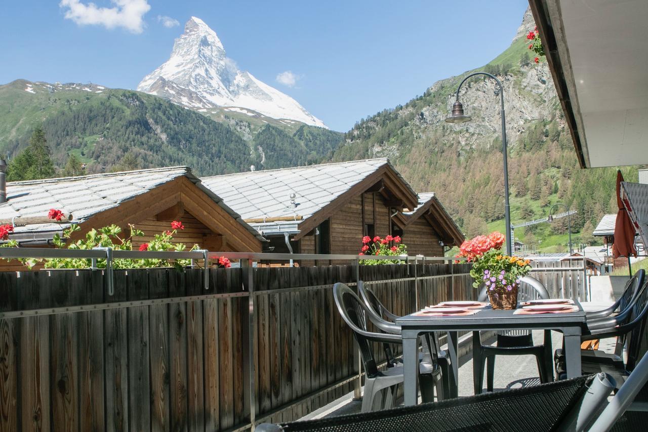 Chalet Herbi Apartamento Zermatt Exterior foto