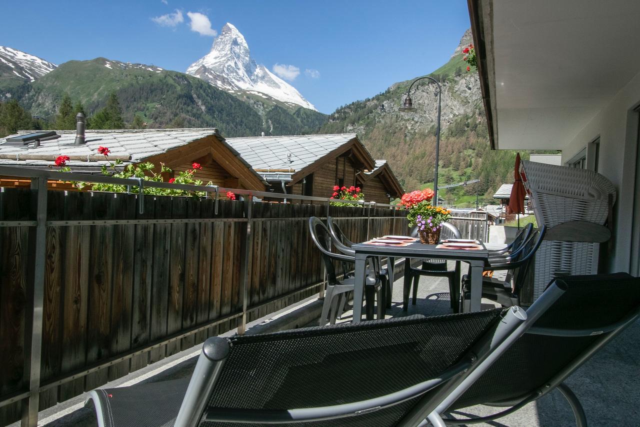 Chalet Herbi Apartamento Zermatt Exterior foto