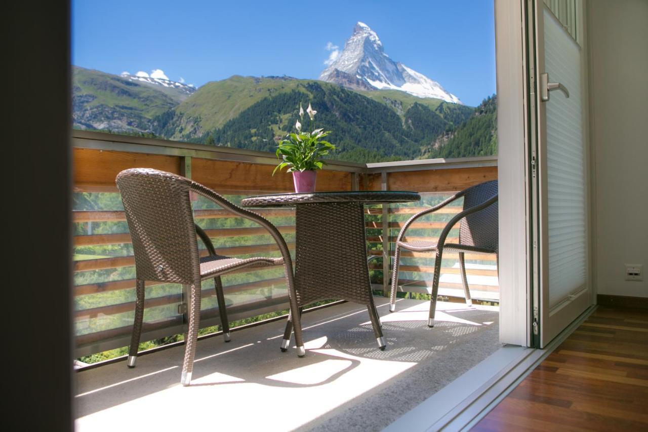 Chalet Herbi Apartamento Zermatt Exterior foto